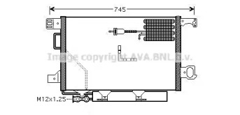 AVA QUALITY COOLING msa5361d -  Конденсатор, кондиционер